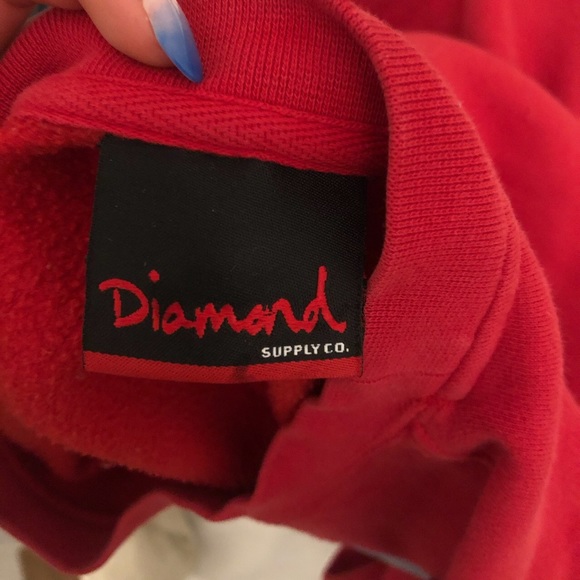 Vintage Red Diamond Forever Sweater - Picture 5 of 5